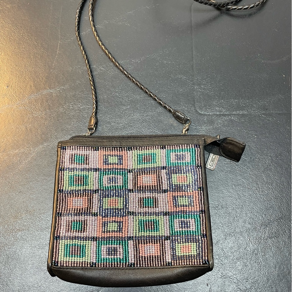 Brighton Colorful beaded Crossbody Bag